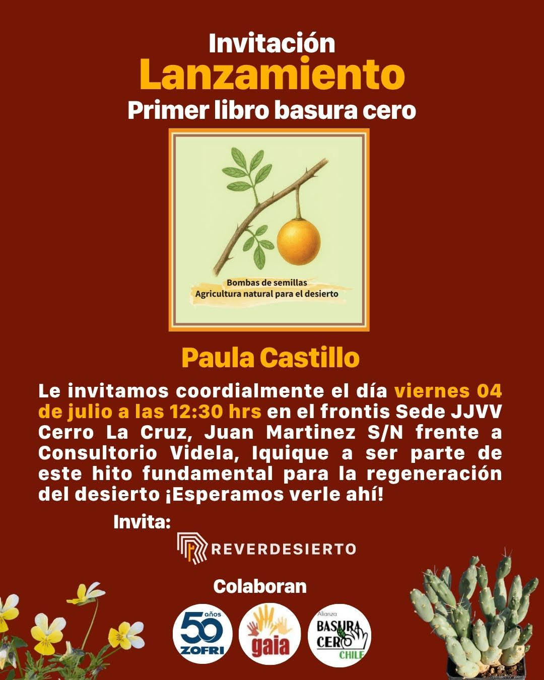 Lanzamiento de libro “Basura Cero"
