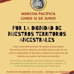 Marcha Por la dignidad de nuestros territorios ancestrales