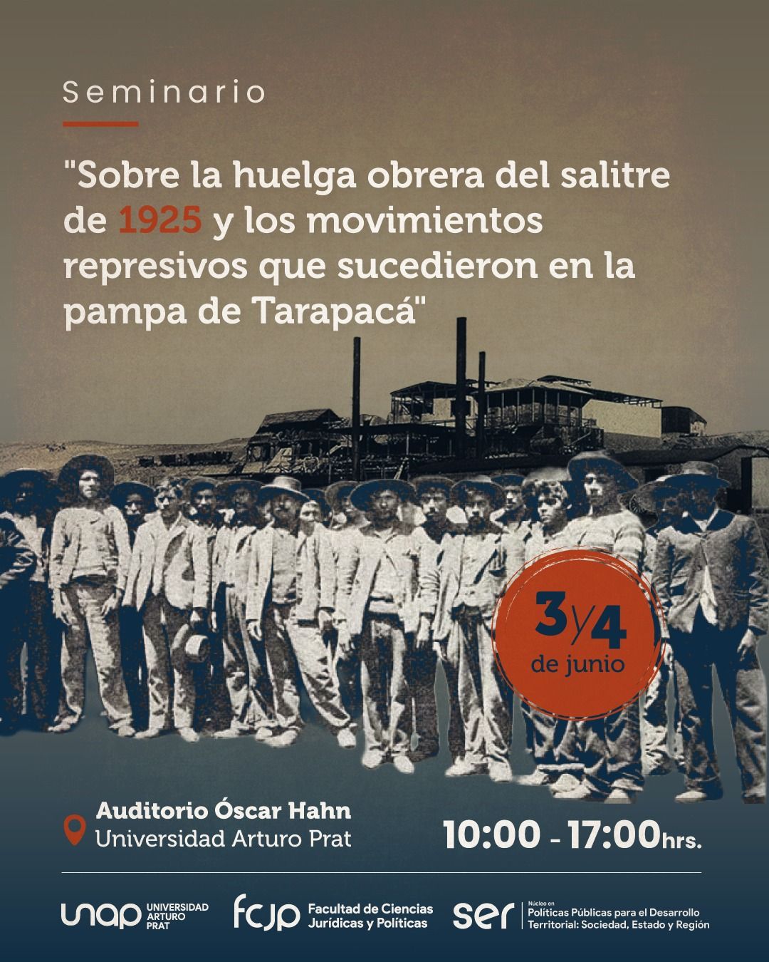 Seminario Sobre la huelga obrera del salitre de 1925