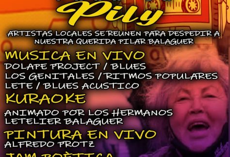 Canto, poesía y colores para la Pily