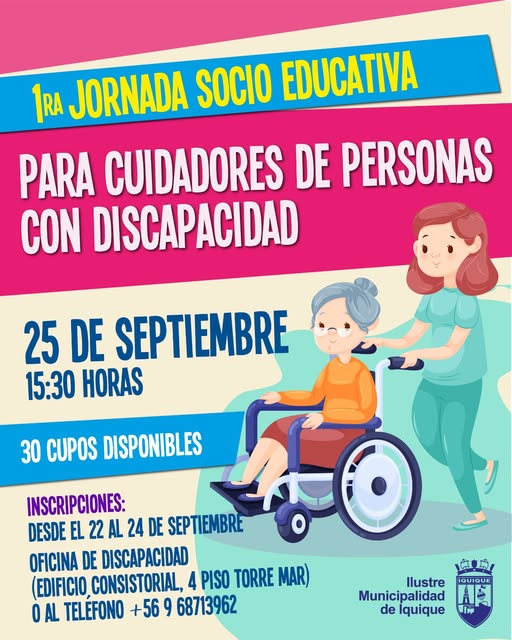 1ra Jornada Cuidadores de personas con discapacidad
