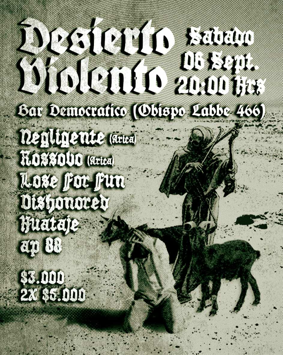 Desierto violento