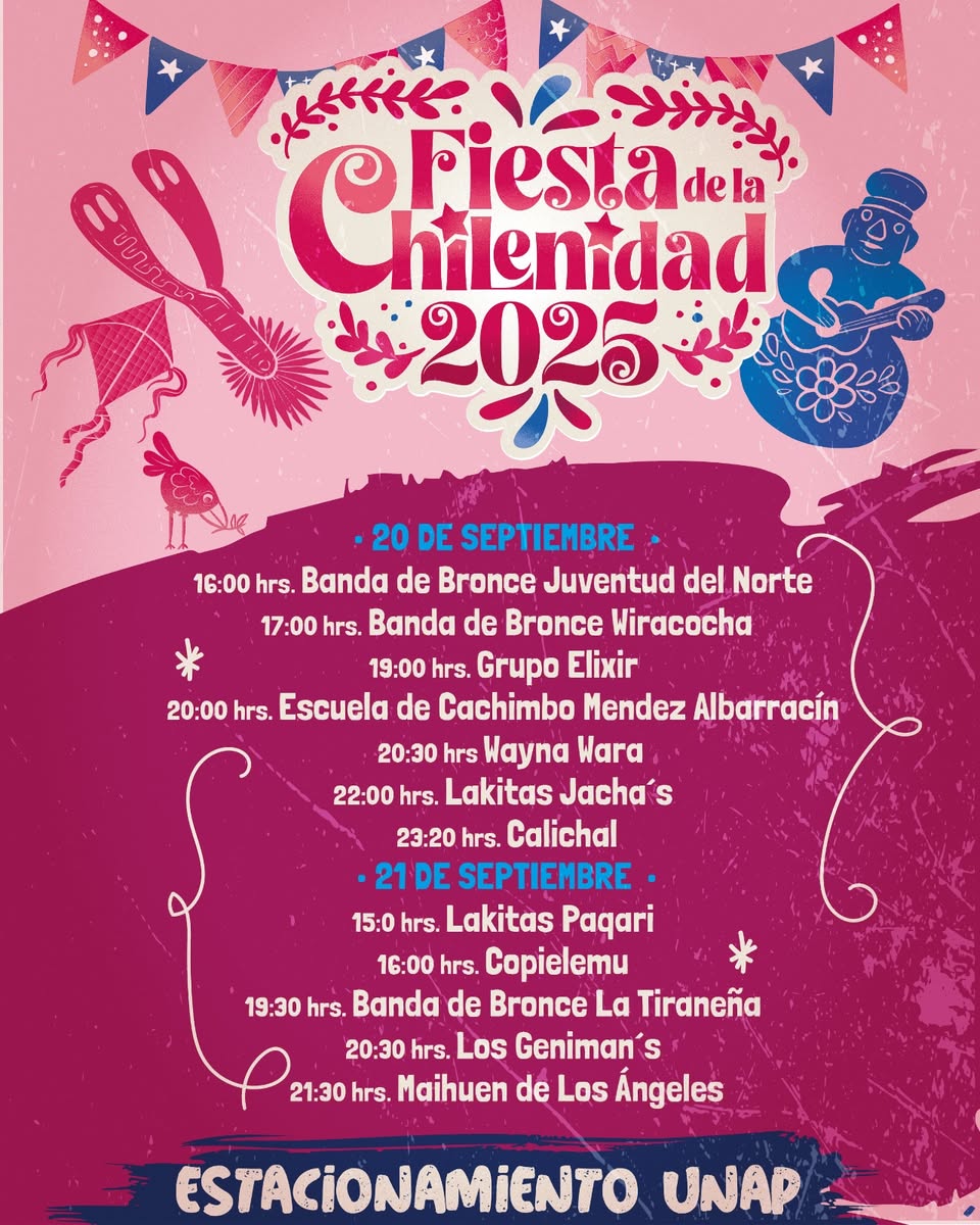 Fiesta de la chilenidad 2025 Iquique