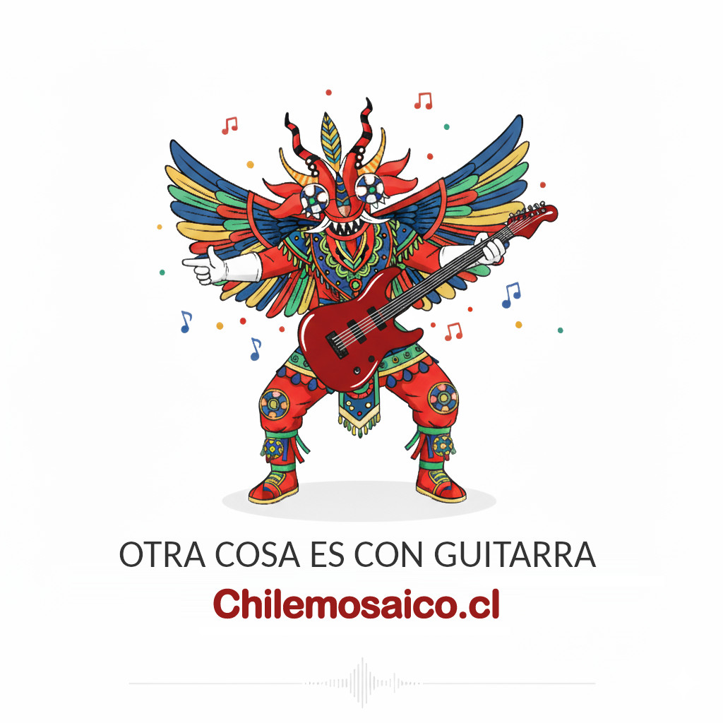 Mascota chilemosaico otra cosa es con guitarra sala ensayo iquique