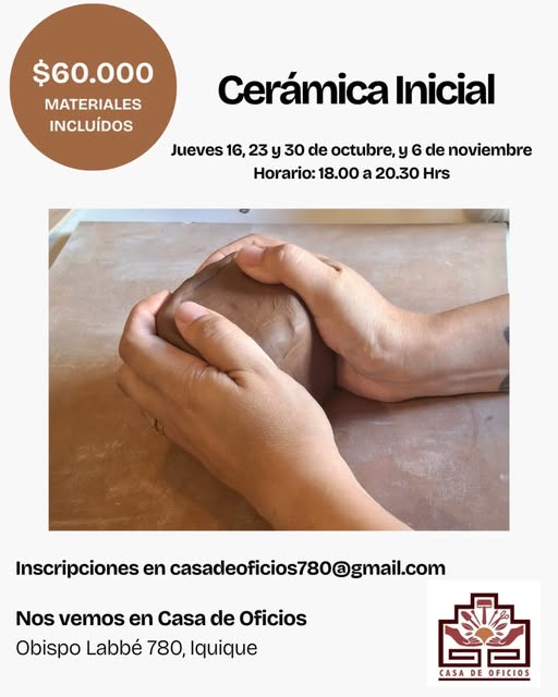 Taller Cerámica Inicial