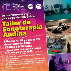 Taller de Sonoterapia Andina