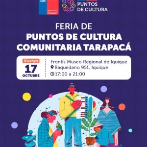 Feria Puntos de Cultura Comunitaria Tarapacá