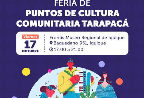 Feria Puntos de Cultura Comunitaria Tarapacá