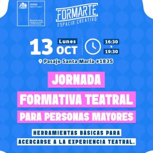 Jornada formativa teatral para personas mayores