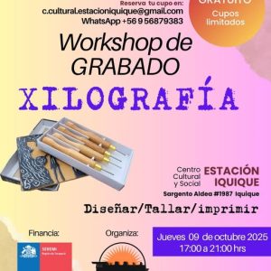 Workshop de Grabado Xilografia