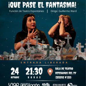 ¡Que pase el fantasma!