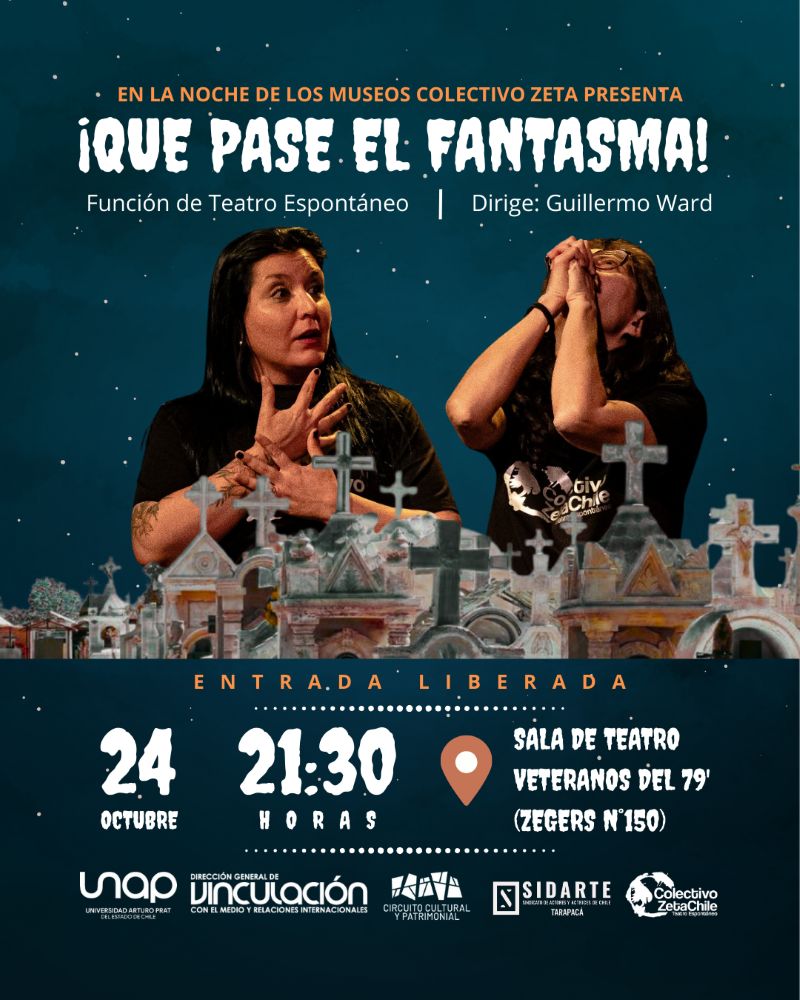 ¡Que pase el fantasma!