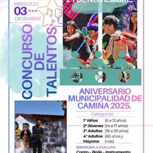 Concurso de Talentos Camiña 2025