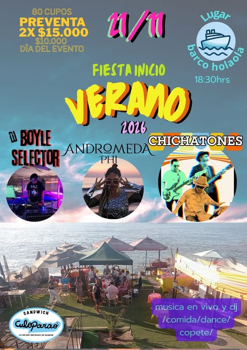 Fiesta inicio verano 2026