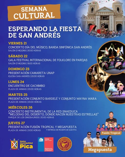Fiesta de San Andrés de Pica 2025