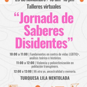 Jornada de Saberes Disidencias