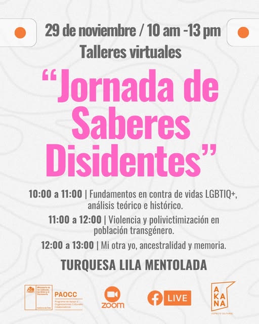 Jornada de Saberes Disidencias