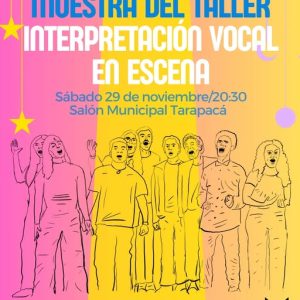 Muestra del Taller de Interpretación Vocal en Escena