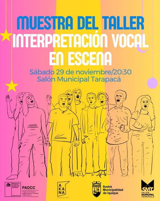 Muestra del Taller de Interpretación Vocal en Escena