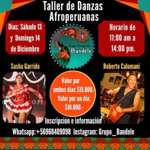 Taller de Danzas Afroperuanas