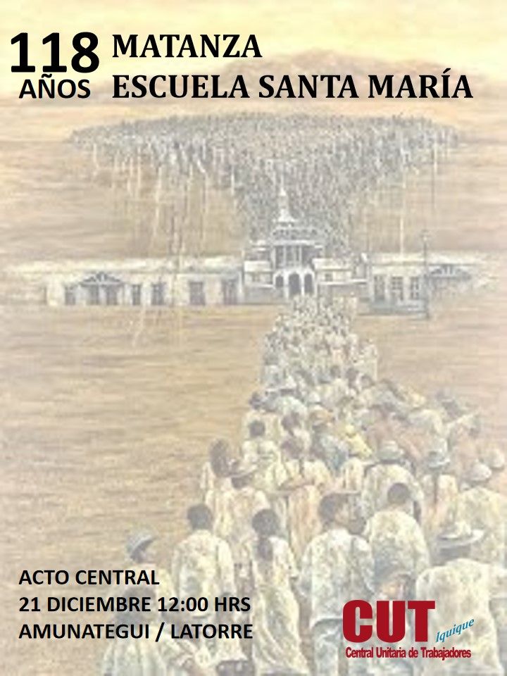 118 años Matanza Escuela Santa Maria