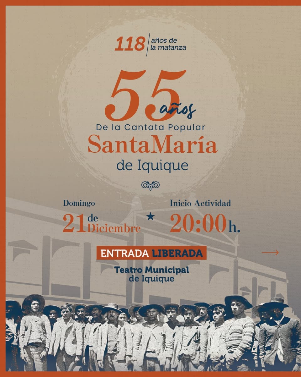 55 años de la cantata Santa Maria de Iquique
