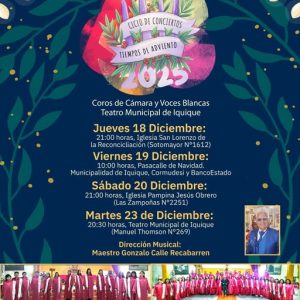 Coro de voces blancas 2025 Tiempos de adviento
