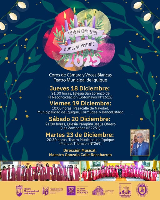 Coro de voces blancas 2025 Tiempos de adviento