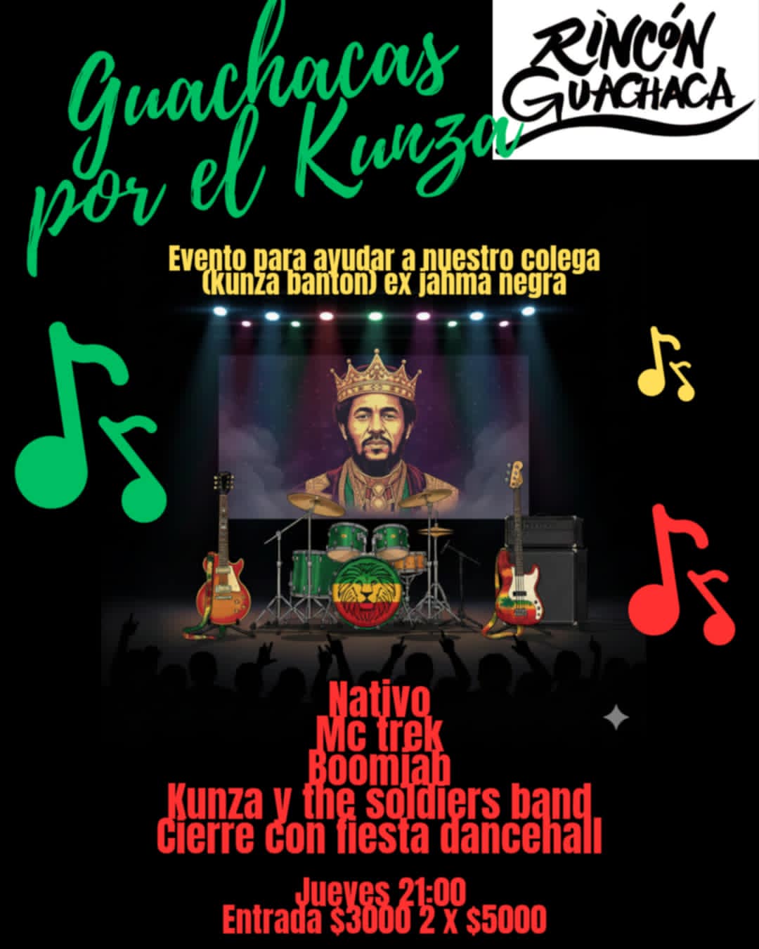 Guachacas por el Kunza