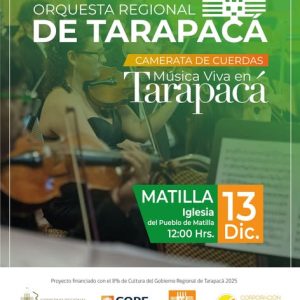 Orquesta Regional de Tarapacá en Matilla