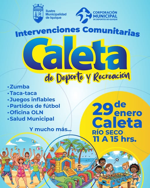 Caleta de deporte y recreación