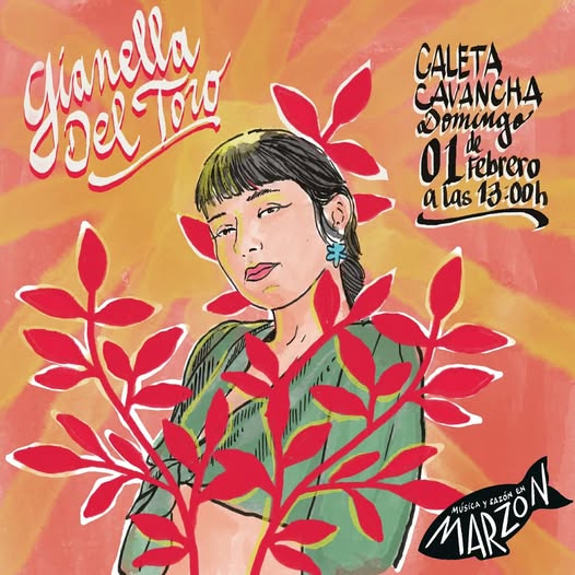 Gianella del Toro en Caleta Cavancha