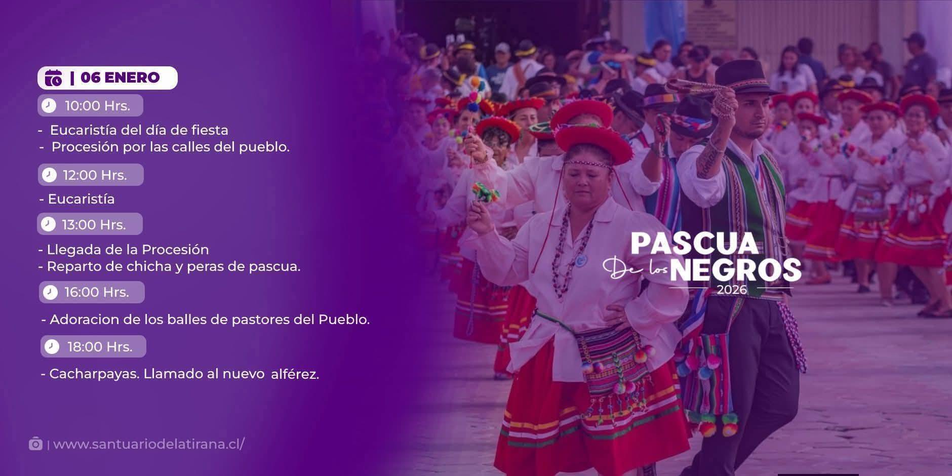 La Tirana Pascua de los Negros 2026