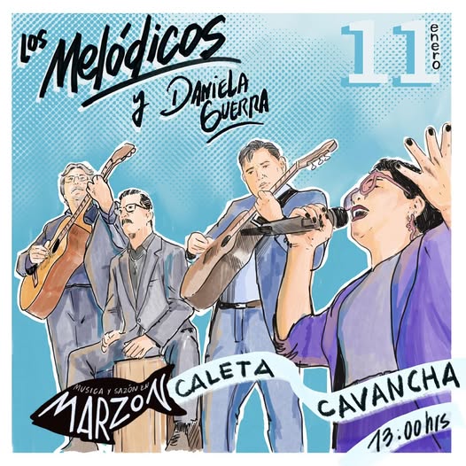 Los Melódicos y Daniela Guerra