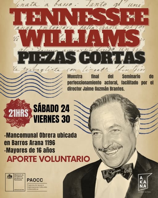 Tennesse Williams Piezas Cortas