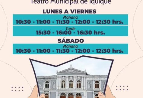 Visitas guiadas a Teatro Municipal de Iquique