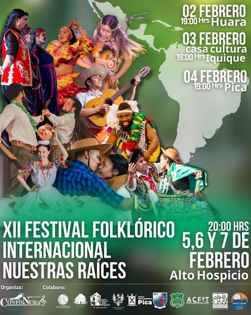 XII Festival Folklórico Internacional Nuestras Raíces