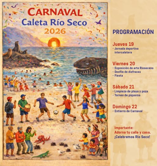 Carnaval Caleta Río Seco 2026