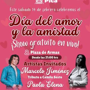 Día del Amor y la Amistad en Pica