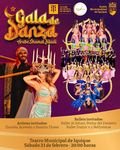 Gala de danza árabe Shamal Biladi