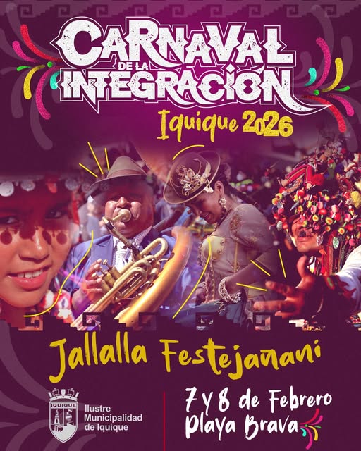 Jallalla Festejañani 2026 Carnaval de la integración