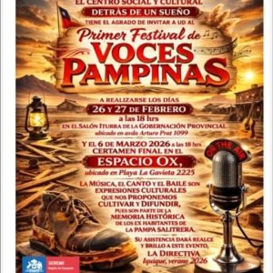 Primer Festival Voces Pampinas