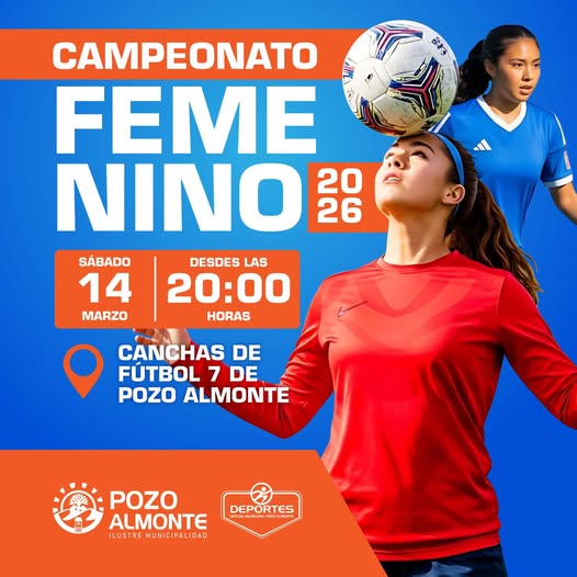 Campeonato Femenino 2026 Pozo Almonte