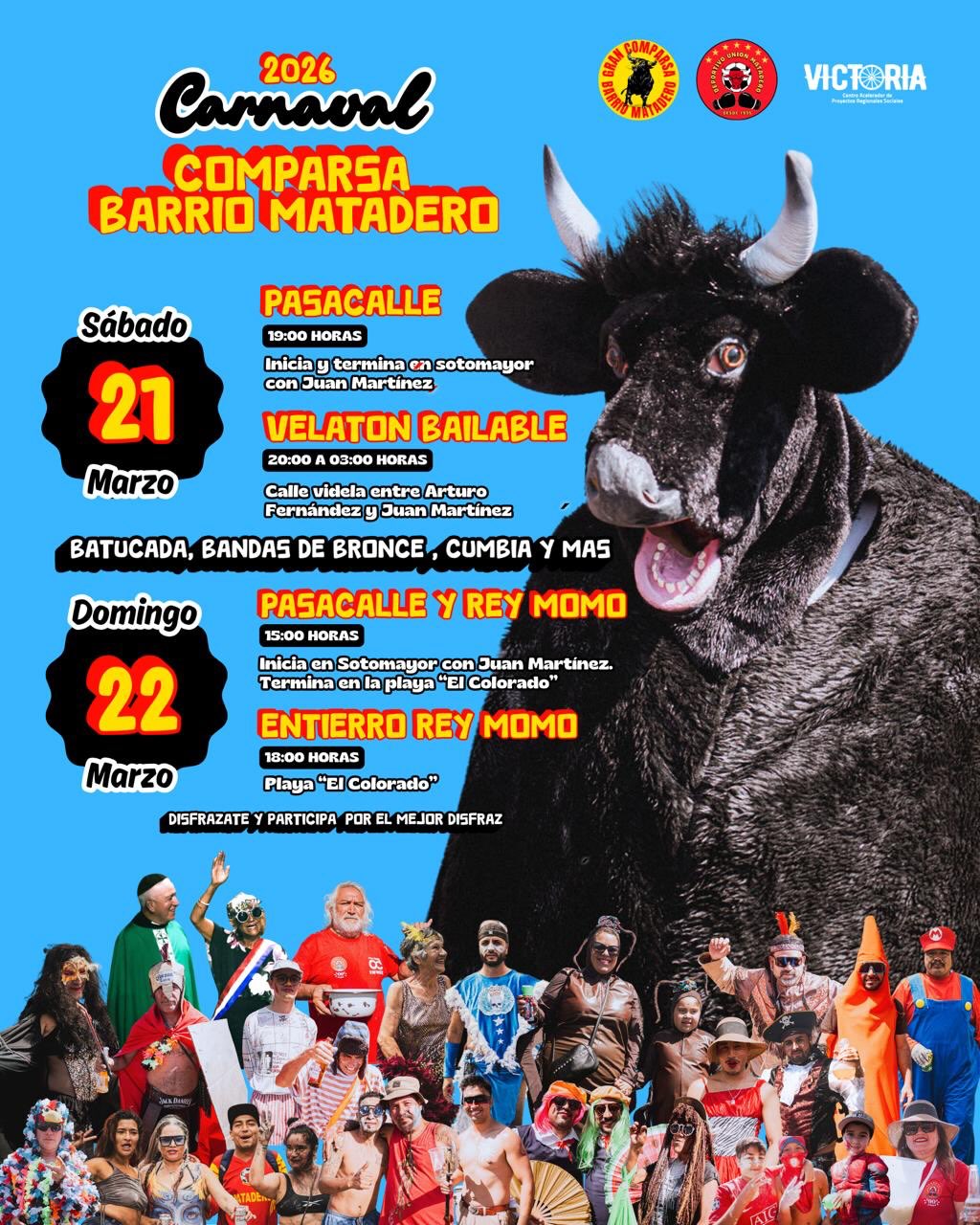 Carnaval 2026 Barrio Matadero