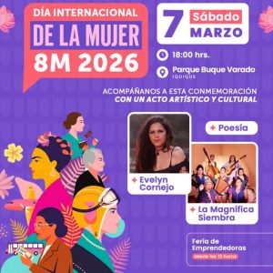 Día de la mujer 2026 Iquique