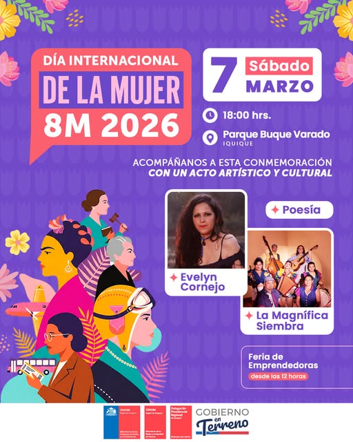 Día de la mujer 2026 Iquique