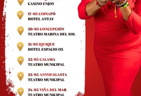 Eva Ayllón Tour Chile 2026 Iquique