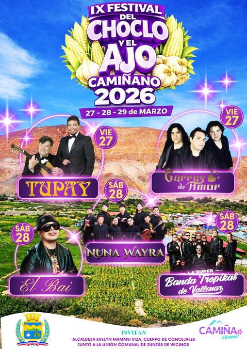 Festival del Choclo y el Ajo Camiñano 2026