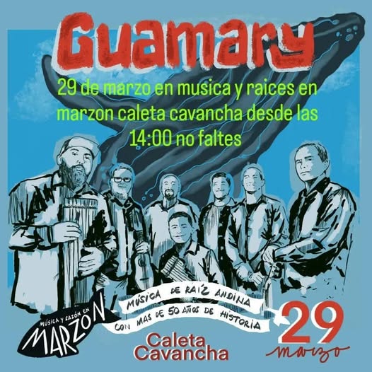 Guamary en caleta Cavancha