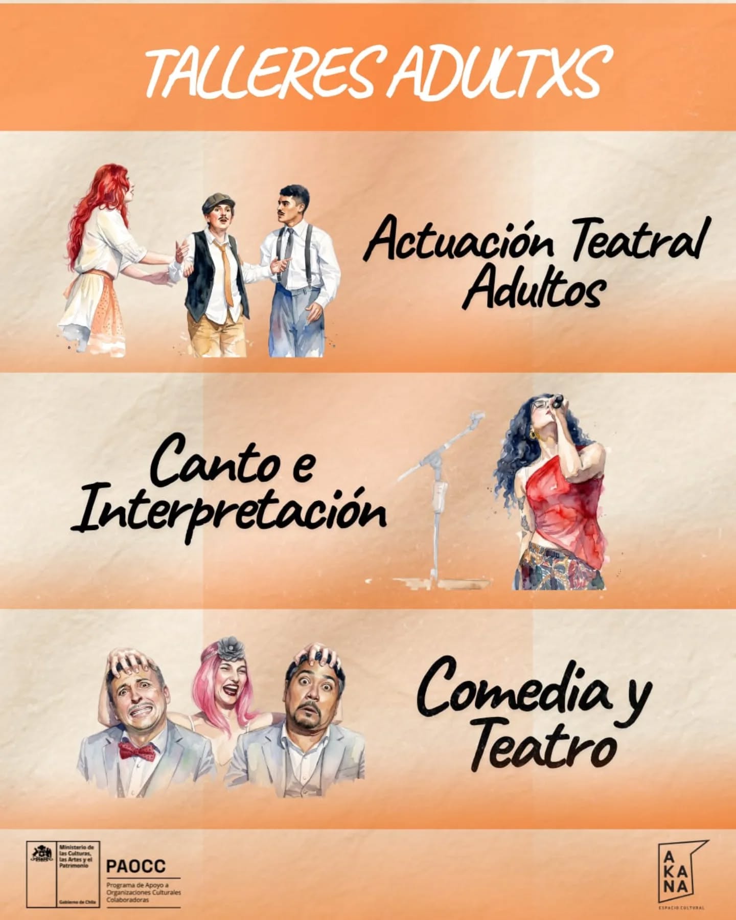 Inscripciones Talleres Akana